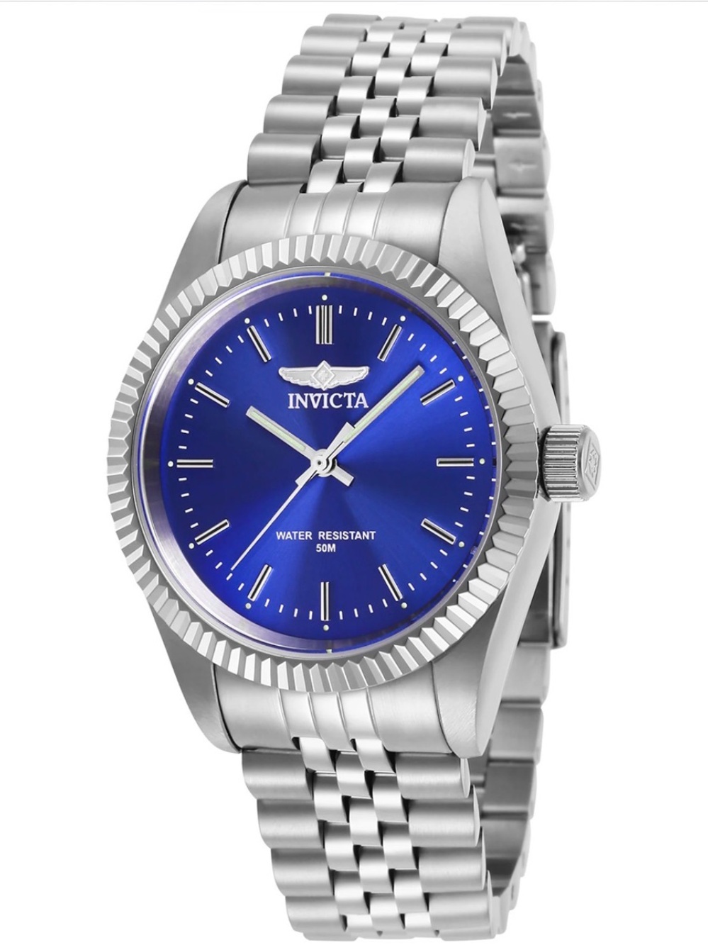 Invicta Specialty Musenova Unisex Watch - 36mm, Steel with Blue Face